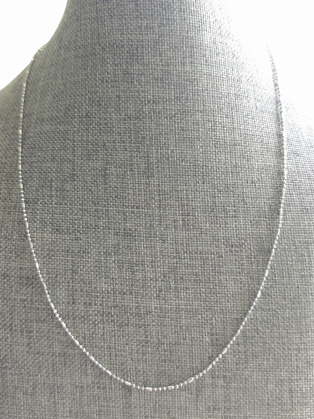 The surface is plated with a thin layer of real Sterling Silver.
